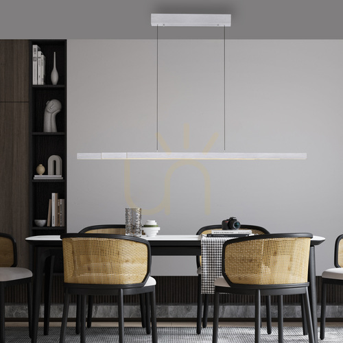 Jelölje be Függesztett lámpa Paul Neuhaus Adriana Comfort Lift 2598-95, acélszínű, LED