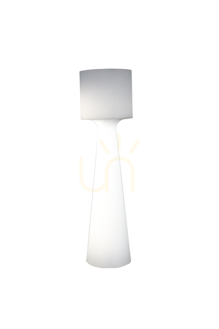 GRACE140 3102 Biela záhradná lampa s 1 LED