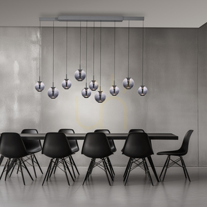 PURE E-INFINITY 2221-15 szürke, 10 LED-es függesztett lámpa 3 PURE E-INFINITY 2221-15 szürke, 10 LED-es függesztett lámpa small 3