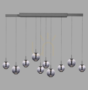 PURE E-INFINITY 2221-15 szürke, 10 LED-es függesztett lámpa 0 PURE E-INFINITY 2221-15 szürke, 10 LED-es függesztett lámpa small 0