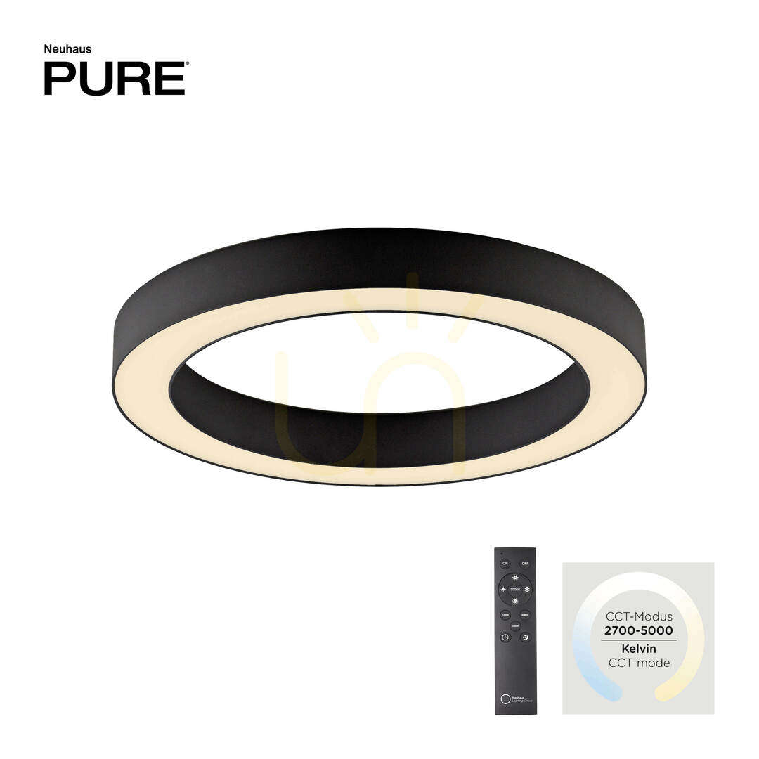 Előnézet PURE LINES ROUND 6310-13 mennyezeti lámpa, antracit, 1xLED PURE LINES ROUND 6310-13 mennyezeti lámpa, antracit, 1xLED