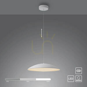 LENTE14607-16 Fehér, 1xLED-es függesztett lámpa 1 LENTE14607-16 Fehér, 1xLED-es függesztett lámpa small 1