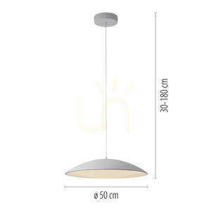 LENTE14607-16 Fehér, 1xLED-es függesztett lámpa 7 LENTE14607-16 Fehér, 1xLED-es függesztett lámpa small 7