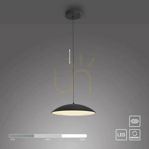 LENTE14606-18 Fekete, 1xLED-es függesztett lámpa 1 LENTE14606-18 Fekete, 1xLED-es függesztett lámpa small 1