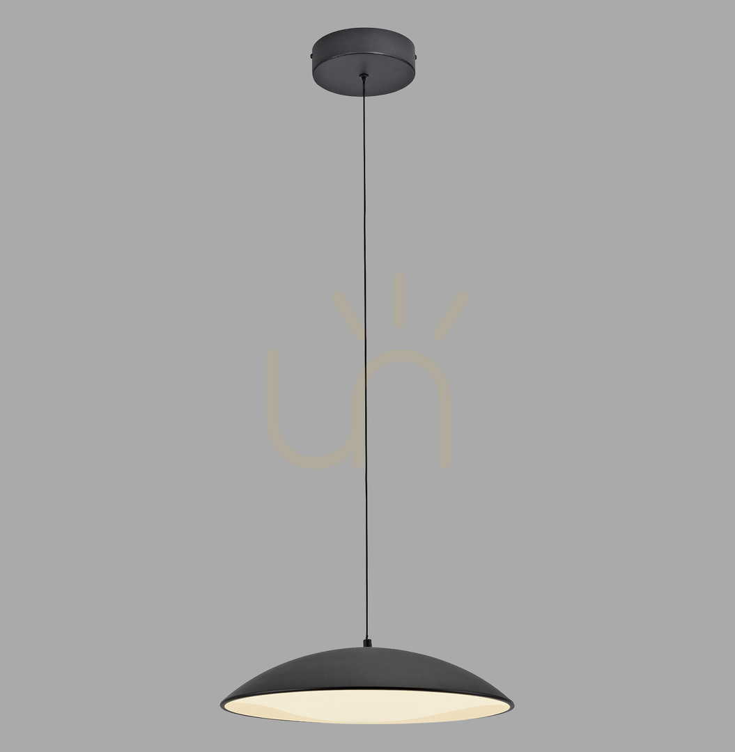 LENTE14606-18 Fekete, 1xLED-es függesztett lámpa