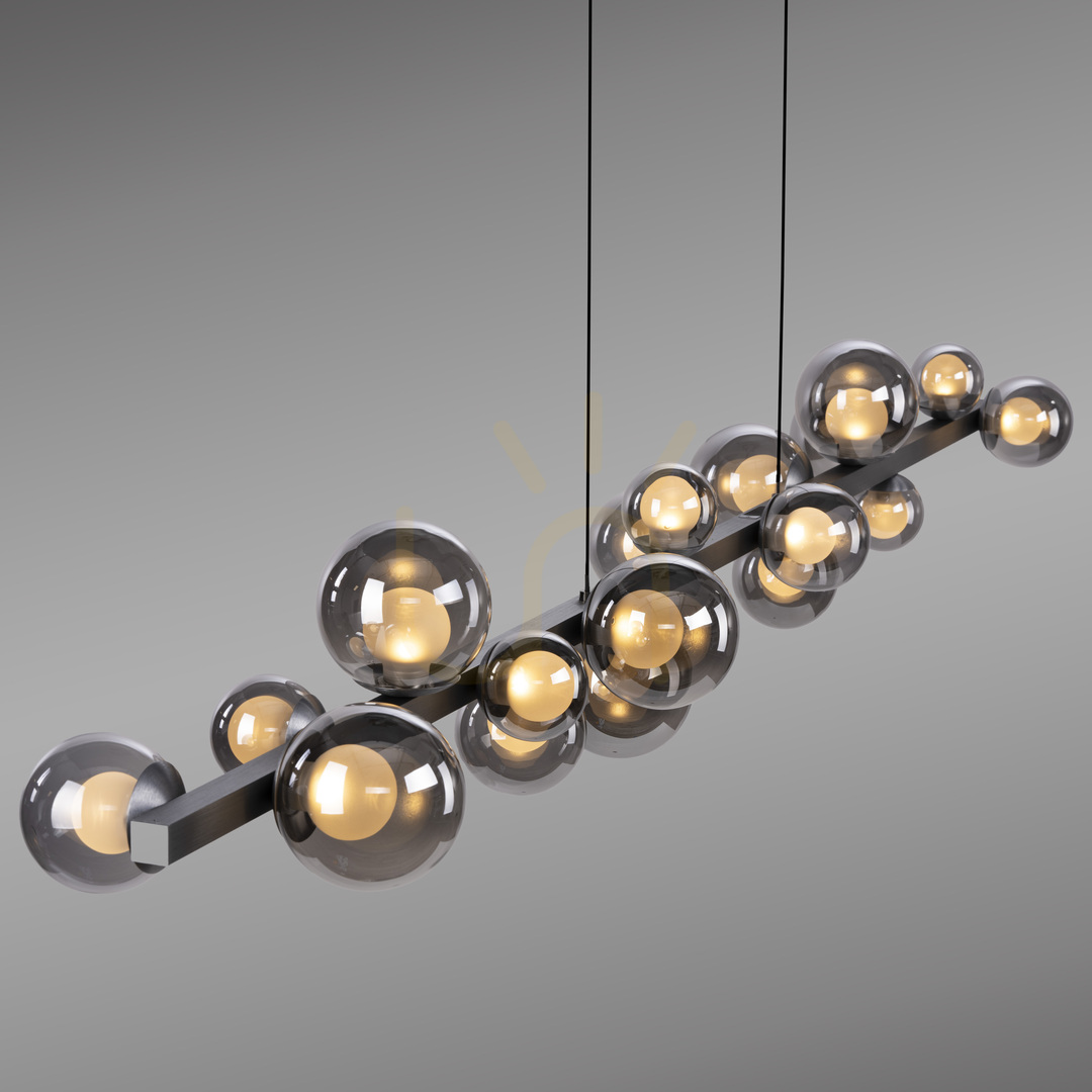 Előadás PURE E-POPUP 2558-15 szürke, 18 LED-es függesztett lámpa PURE E-POPUP 2558-15 szürke, 18 LED-es függesztett lámpa
