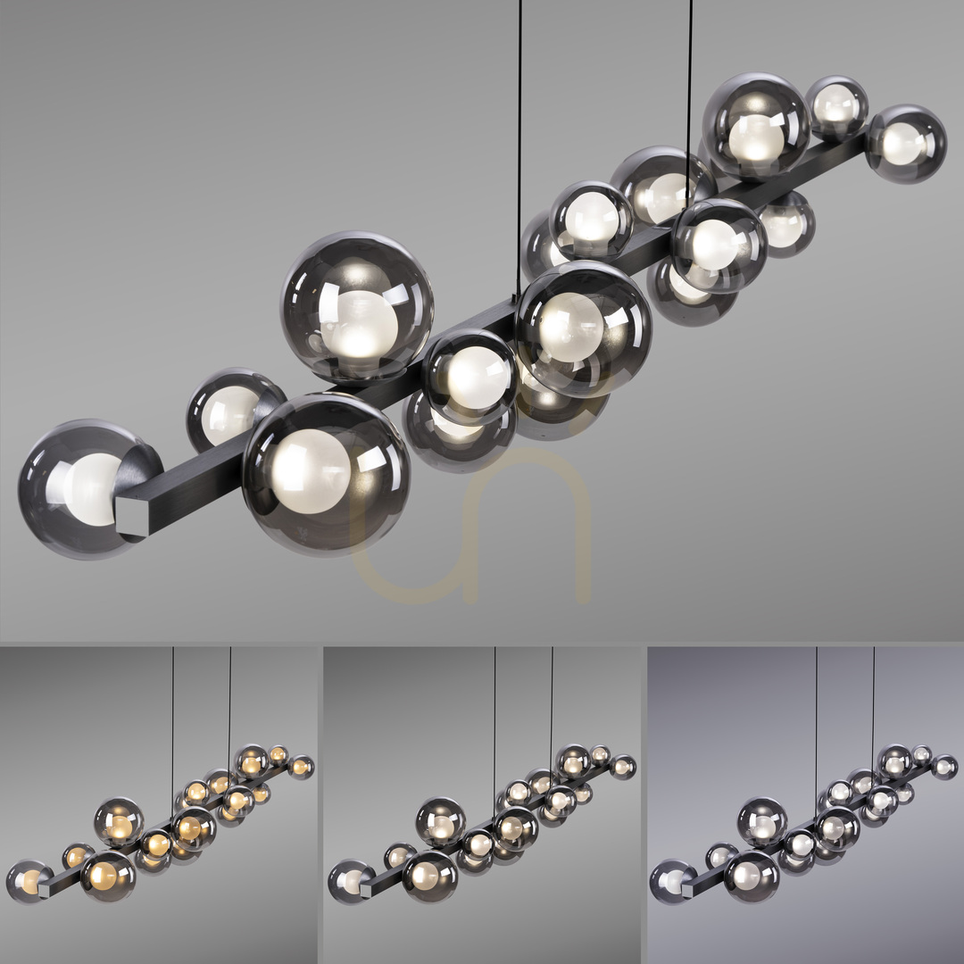 Jelölje be PURE E-POPUP 2558-15 szürke, 18 LED-es függesztett lámpa PURE E-POPUP 2558-15 szürke, 18 LED-es függesztett lámpa