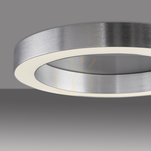 PURE LINES ROUND 6310-95 mennyezeti lámpa, ezüst, 1xLED small 8