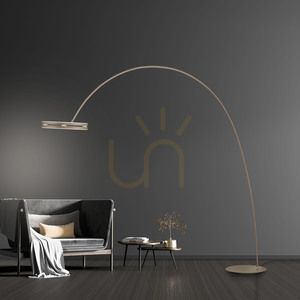 PURE LOOP-BOW 561-97 állólámpa, barna, 2xLED small 3