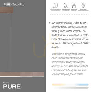PURE MOTO-RISE 2545-34 barna, 3xLED-es függesztett lámpa 7 PURE MOTO-RISE 2545-34 barna, 3xLED-es függesztett lámpa small 7