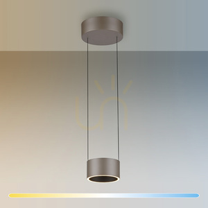 PURE CLIPSE 2471-97 barna, 2xLED-es függesztett lámpa small 2