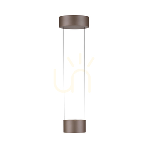 PURE CLIPSE 2471-97 barna, 2xLED-es függesztett lámpa small 3