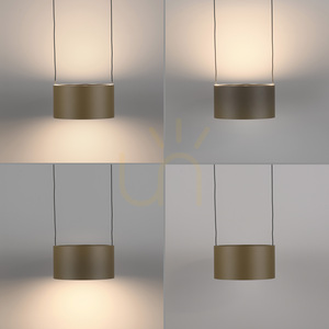 PURE CLIPSE 2471-97 barna, 2xLED-es függesztett lámpa small 5