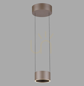 PURE CLIPSE 2471-97 barna, 2xLED-es függesztett lámpa small 0