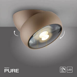 PURE MOVE 6235-97 mennyezeti lámpa, barna, 1xLED 1 PURE MOVE 6235-97 mennyezeti lámpa, barna, 1xLED small 1