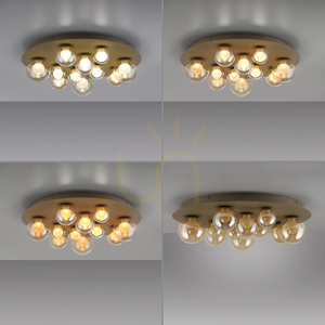 PURE POPUP 6588-97 mennyezeti lámpa, barna, 11 LED small 4