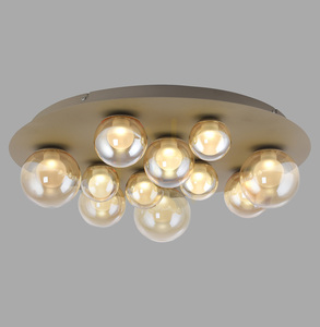 PURE POPUP 6588-97 mennyezeti lámpa, barna, 11 LED small 0