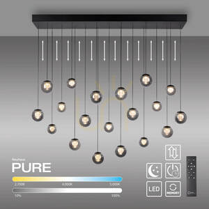PURE POPUP 2589-15 szürke, 19 LED-es függesztett lámpa 1 PURE POPUP 2589-15 szürke, 19 LED-es függesztett lámpa small 1