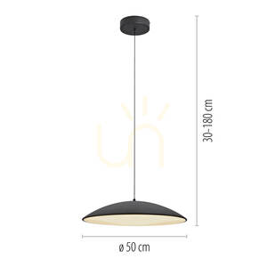 LENTE14607-18 Fekete, 1xLED-es függesztett lámpa 7 LENTE14607-18 Fekete, 1xLED-es függesztett lámpa small 7