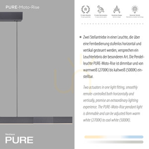 PURE MOTO-RISE 2545-18 fekete, 3xLED-es függesztett lámpa 4 PURE MOTO-RISE 2545-18 fekete, 3xLED-es függesztett lámpa small 4