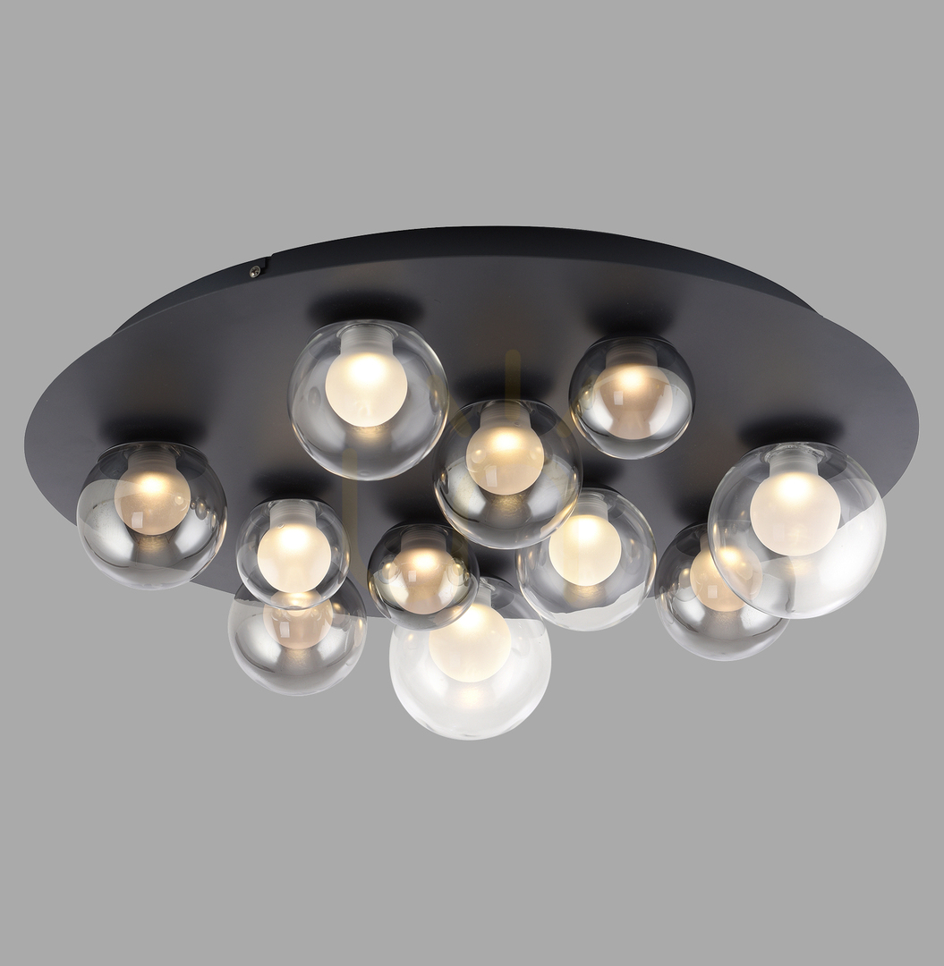 Jelölje be PURE POPUP 6588-15 mennyezeti lámpa, szürke, 11 LED PURE POPUP 6588-15 mennyezeti lámpa, szürke, 11 LED