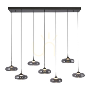 POSH 15695-15 szürke, 7 LED-es függesztett lámpa 2 POSH 15695-15 szürke, 7 LED-es függesztett lámpa small 2