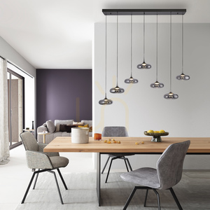 POSH 15695-15 szürke, 7 LED-es függesztett lámpa 4 POSH 15695-15 szürke, 7 LED-es függesztett lámpa small 4
