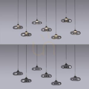 POSH 15695-15 szürke, 7 LED-es függesztett lámpa 5 POSH 15695-15 szürke, 7 LED-es függesztett lámpa small 5