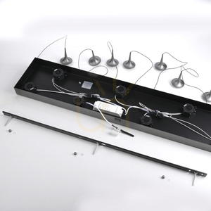 POSH 15695-15 szürke, 7 LED-es függesztett lámpa 7 POSH 15695-15 szürke, 7 LED-es függesztett lámpa small 7
