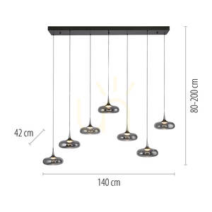 POSH 15695-15 szürke, 7 LED-es függesztett lámpa 8 POSH 15695-15 szürke, 7 LED-es függesztett lámpa small 8