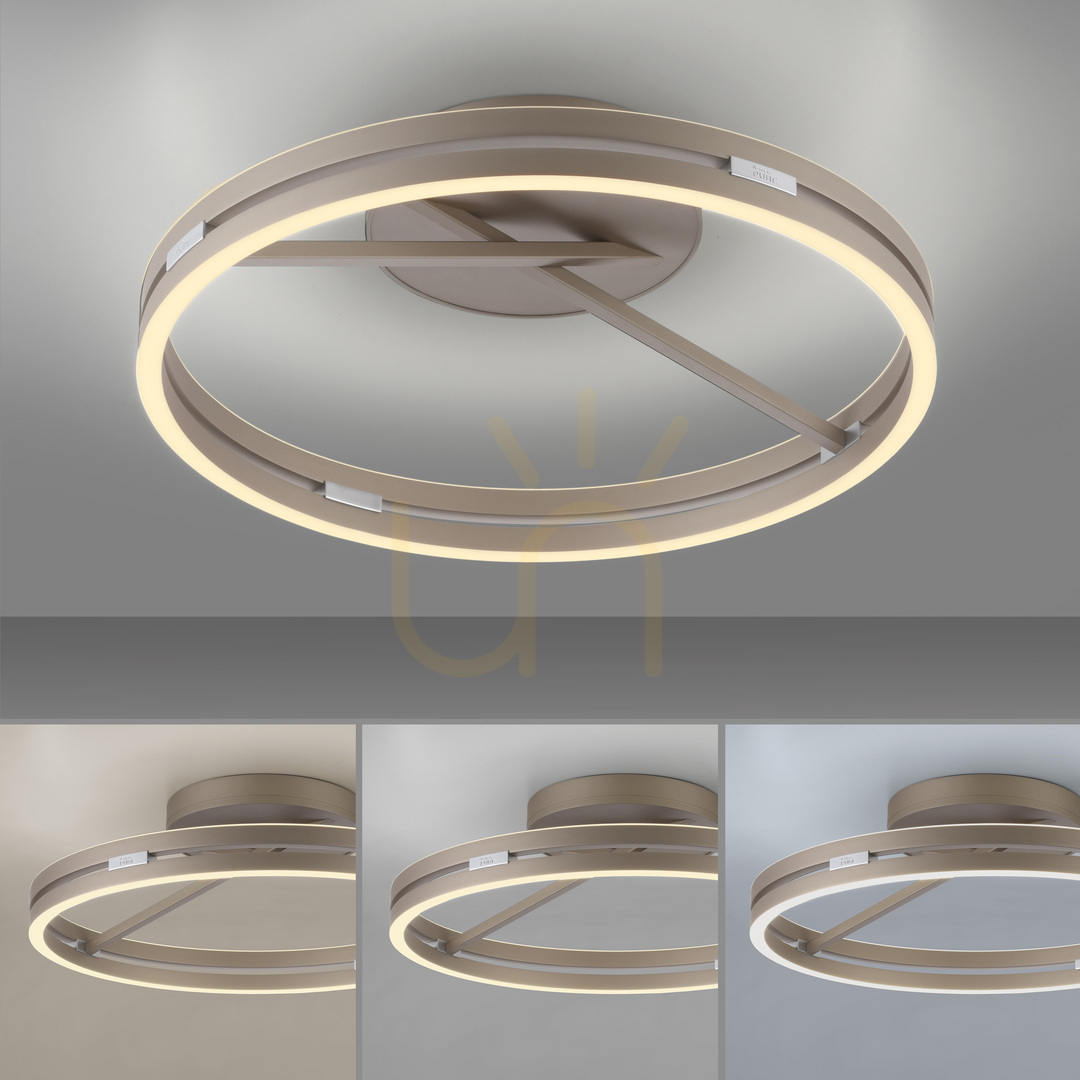Előadás PURE LOOP 6552-97 barna mennyezeti lámpa, 2xLED PURE LOOP 6552-97 barna mennyezeti lámpa, 2xLED