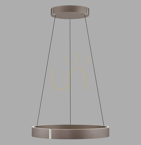 Jelölje be PURE E-CLIPSE 2561-34 barna, 2xLED-es függesztett lámpa