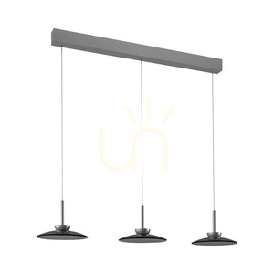 PURE MOON 2193-15 szürke, 6 LED-es függesztett lámpa small 1