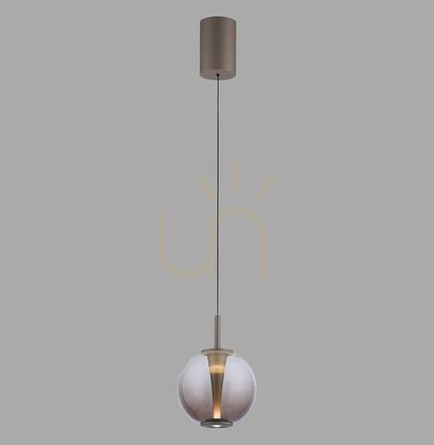 Jelölje be PURE INFINITY 2220-97 függesztett lámpa, barna, 1xLED