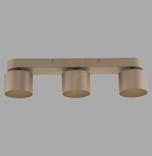 Jelölje be PURE CUP 6227-97 barna, 3 LED-es mennyezeti lámpa