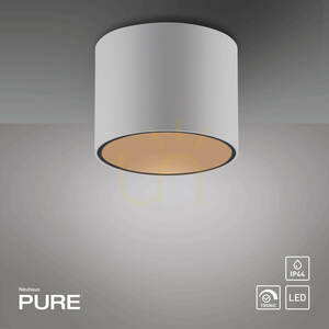 PURE POINT 6761-16 fehér mennyezeti lámpa, 1xLED 1 PURE POINT 6761-16 fehér mennyezeti lámpa, 1xLED small 1
