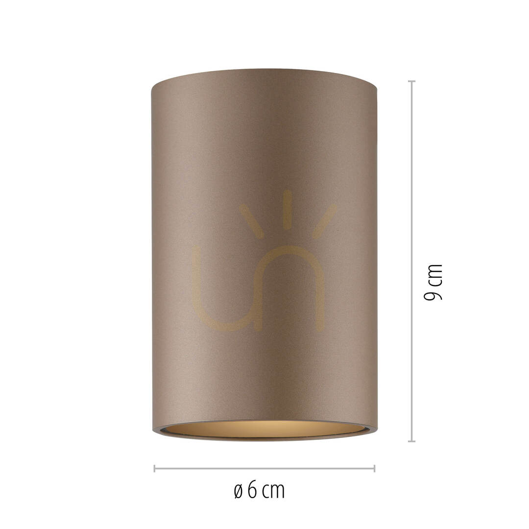 Kilátás PURE POINT 6749-97 mennyezeti lámpa, barna, 1xLED PURE POINT 6749-97 mennyezeti lámpa, barna, 1xLED