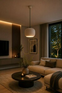 POSITANO egykaros függőlámpa, homokszínű, 6026-119, Aviano small 4