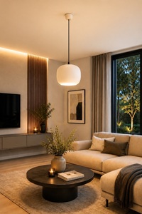 POSITANO egykaros függőlámpa, homokszínű, 6026-119, Aviano small 5
