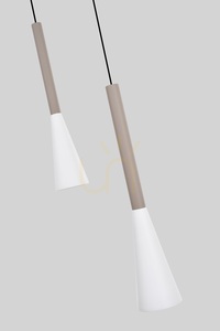 TROMPTO Round Trio függesztett lámpa, Cashmere, 5050-324 Aviano small 2