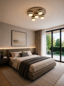 BIARRITZ kerek mennyezeti lámpa, „Five”, kasmír, 9047-513 Aviano small 1