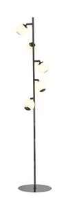 LUBERON 5-LED állólámpa, fekete króm, 3051-505, Aviano small 2