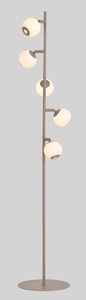 Aviano LUBERON 3051-513 LED állólámpa, 5 búra, kasmír-homokszínű small 1