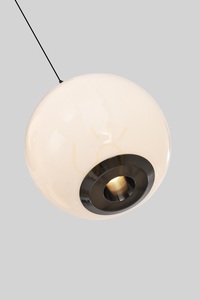 LUBERON kerek, háromlámpás LED függőlámpa, fekete króm, 5051-305, Aviano small 4