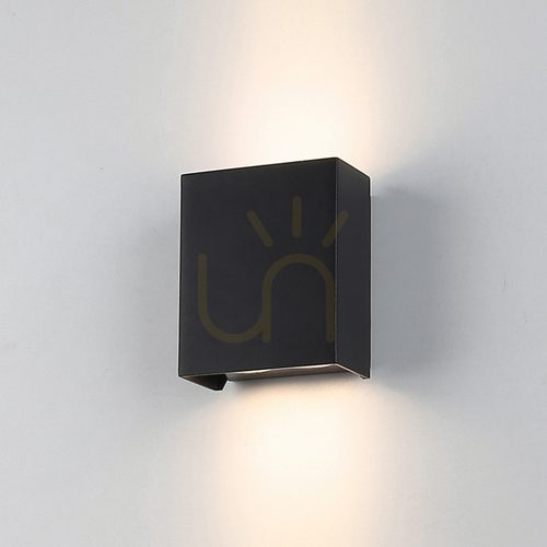 Jelölje be Black Monto LED-es, 2 lámpás kültéri fali lámpa
