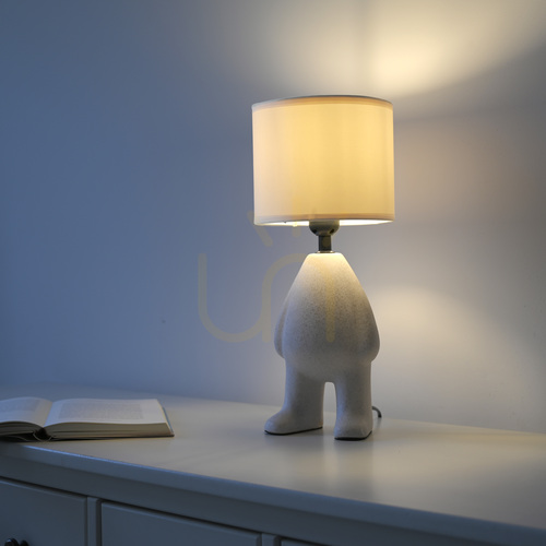 Jelölje be JUST LIGHT TED 14191-39 asztali lámpa, bézs, 38 cm, 1×E27