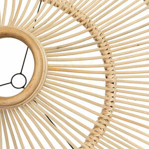 Függőlámpa BAZAR BIZAR Sky XXL, natúr rattan, 150 × 150 × 43 cm small 4
