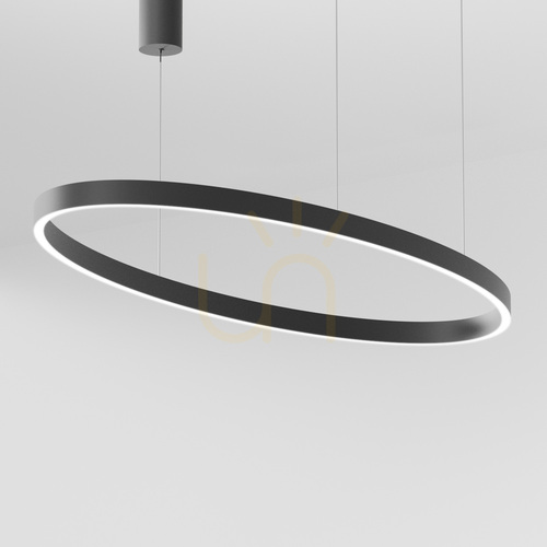Jelölje be CRISEIDE S/1G OVAL FCRSN9O fekete Gea Luce függesztett lámpa