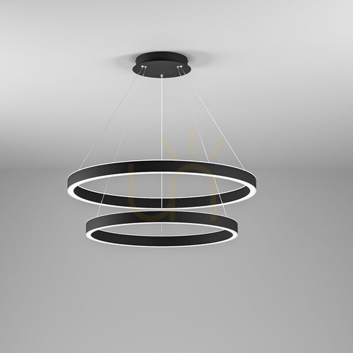 Jelölje be CRISEIDE S/2G FCRSN4 fekete Gea Luce függesztett lámpa