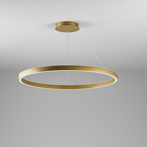CRISEIDE S/S FCRSO7 függesztett lámpa, csiszolt arany, Gea Luce small 0